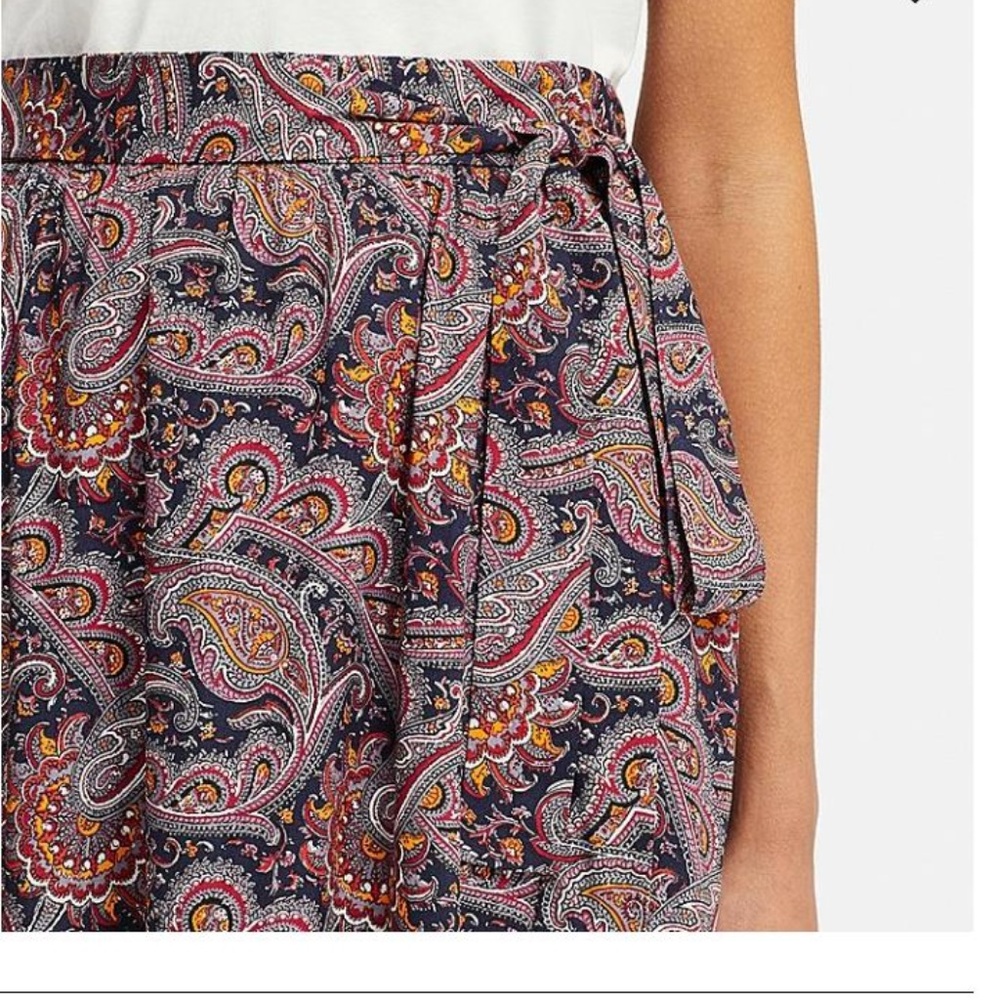 Uniqlo Women Ruffle Skirt Size 6 - Blue or Orange - Picture 5 of 8